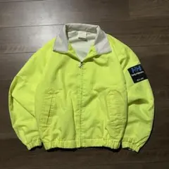 90s HELLY HANSEN ヘリーハンセン ボンバージャケット 黄色 短丈