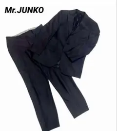 Mr.JUNKO ミスタージュンコ ウォッシャブル スーツ セットアップ M 黒のサムネイル