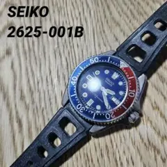 SEIKO 2625-001B セイコー レトロ 貴重 ダイバーズ ペプシ セイコー ダイバー 150m レディース 2625-001B ペプシベゼル 梨地