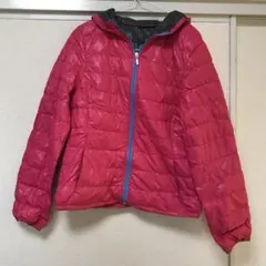 ダウンジャケット　フード付き　Lサイズ