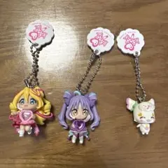 アイドルプリキュア　キーホルダー 3体セット