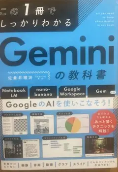 この1冊でしっかりわかる Geminiの教科書