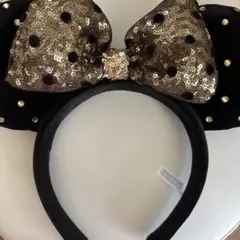 ディズニーカチューシャ ゴールド