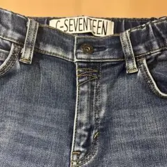 C-SEVENTEEN デニムパンツ ブルー Sサイズ