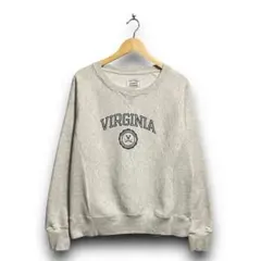 【L】PRO-EDGE リバースウィーブ カレッジロゴ プリントスウェット