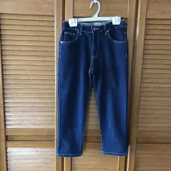 デニム ジーンズ　*膝下 パンツ　半ズボン　サイズS