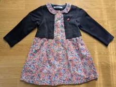 ファミリア　ワンピース　100　フォーマル