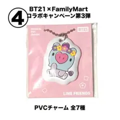 BT21 ×ファミマキャンペーン第3弾 オリジナルPVCチャーム MANG