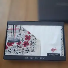新品未使用 BURBERRY バーバリー ハンカチ 2枚セット ノバチェック