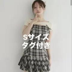 ANDMARY Karen check mini dress - メルカリ