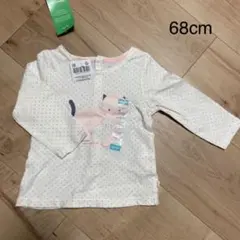 新品未使用　OBAIBI カットソー　68cm