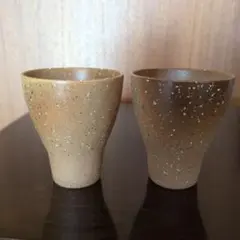値下中 미사용 たち吉 ペア湯飲み