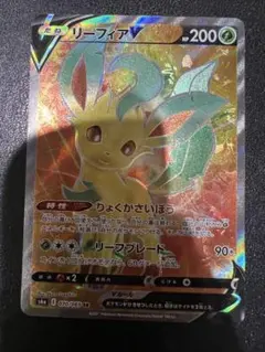 ポケモンカードゲーム　リーフィアV SR イーブイヒーローズ 070/069