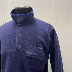 90s patagonia スナップ T シンチラ フリース Mサイズ 紺