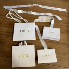 Dior ホワイトショップ袋