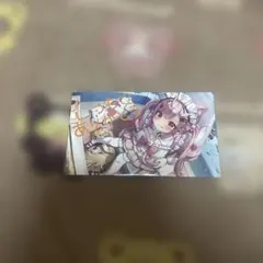 結城さくな FANBOX限定 ピンバッジ＆複製メッセージ入りカード 特典