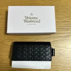 Vivienne Westwood ブラックレザーキーケース