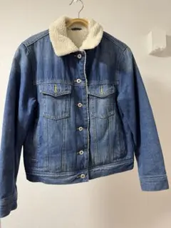 GU ボア付き デニムジャケット Gジャン