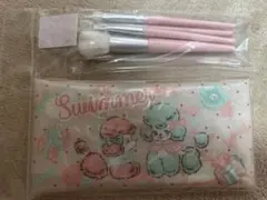 スイマー メイクブラシセット、ポーチ