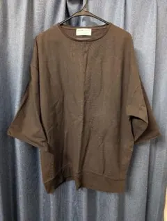 RELUME ブラック オーバーサイズ Tシャツ