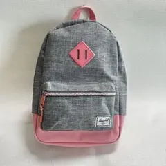 Herschel キッズリュック (グレー＆ ピンク)のサムネイル