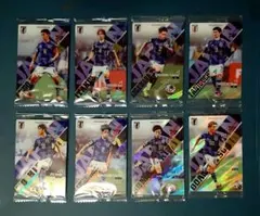 サッカー男子日本代表ノーマルカード8枚