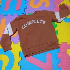 Blue Mart COMPLETE 裏起毛トレーナー 110cm