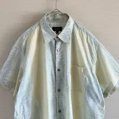 90s A.P.C. クロコダイル　パイソン柄　フランス製　半袖シャツ　2のサムネイル