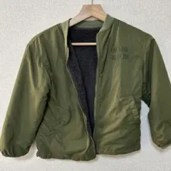オリーブグリーン フリースライニングジャケット