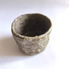 美濃焼　おちょこ　ビードロのぐい呑み　日本酒がおいしい陶器の酒器 #085