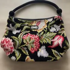 FELIER フラワーパターン ハンドバッグ