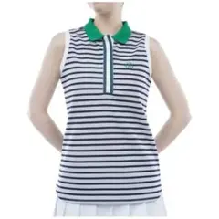 Tommy Hilfiger Golf ノースリーブポロシャツ ボーダーのサムネイル