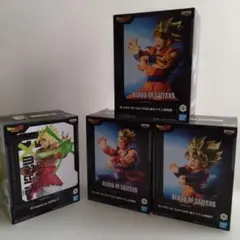 ドラゴンボール フィギュア 4種セット親子かめはめ波！！