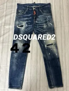 美品 レア 完売品】DSQUARED2 TIDY BIKER 濃紺 46 - メルカリ