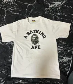 2026年最新】A BATHING APE カラー：ホワイト系 メンズ Tシャツの人気