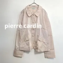 ピーエルカルダン　pierre cardin シャツジャケット　ピンク