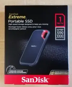 SANDISK サンディスク エクストリーム V2 外付SSD 1TB ブラック
