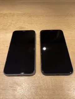 Apple iPhone 11 パープル ブラック 64GB 2色セット