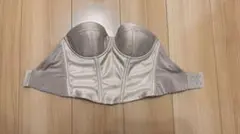 【値下げ交渉可】ベージュ ビスチェ　ローバックビスチェ