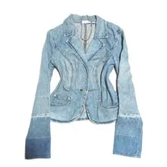 00s平成ギャルy2k マクブリング 海外ガール J.Loデニムジャケット