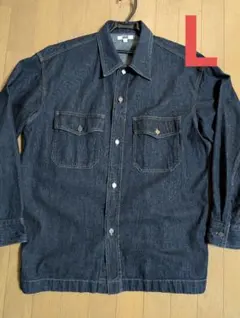 Uniqlo U ユニクロU オーバーシャツデニム ジャケットサイズL