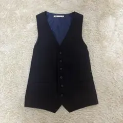 【大特価】ZARA ザラ ジレ ベスト フォーマル スーツ ブラック S