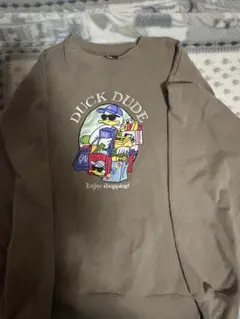DUCK DUDE スウェット トレーナー ブラウンのサムネイル