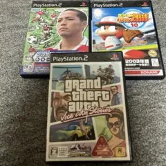 PS2 ソフト 3本セット スポーツゲーム