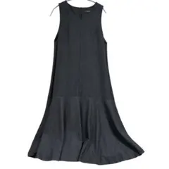 アンタイトル 洗える ツィードツイル Vネックジャンパースカート