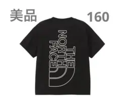 美品　THE NORTH FACE ビッグルートティー　160 黒