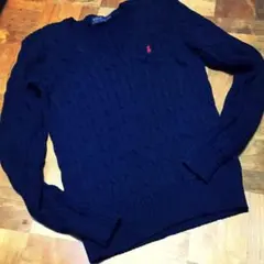 ポロラルフローレンニット
