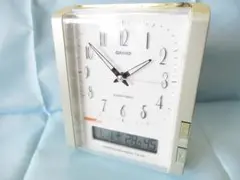 ★中古品★CASIO TTM-200J 温度・湿度モニター付き置時計 カシオ★