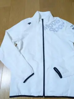 デサント　Move Sport　ナイロンジャケット 　Mサイズ　白　美品