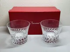 【新品未使用】バカラ Baccarat ロックグラス ペアセット 2016年